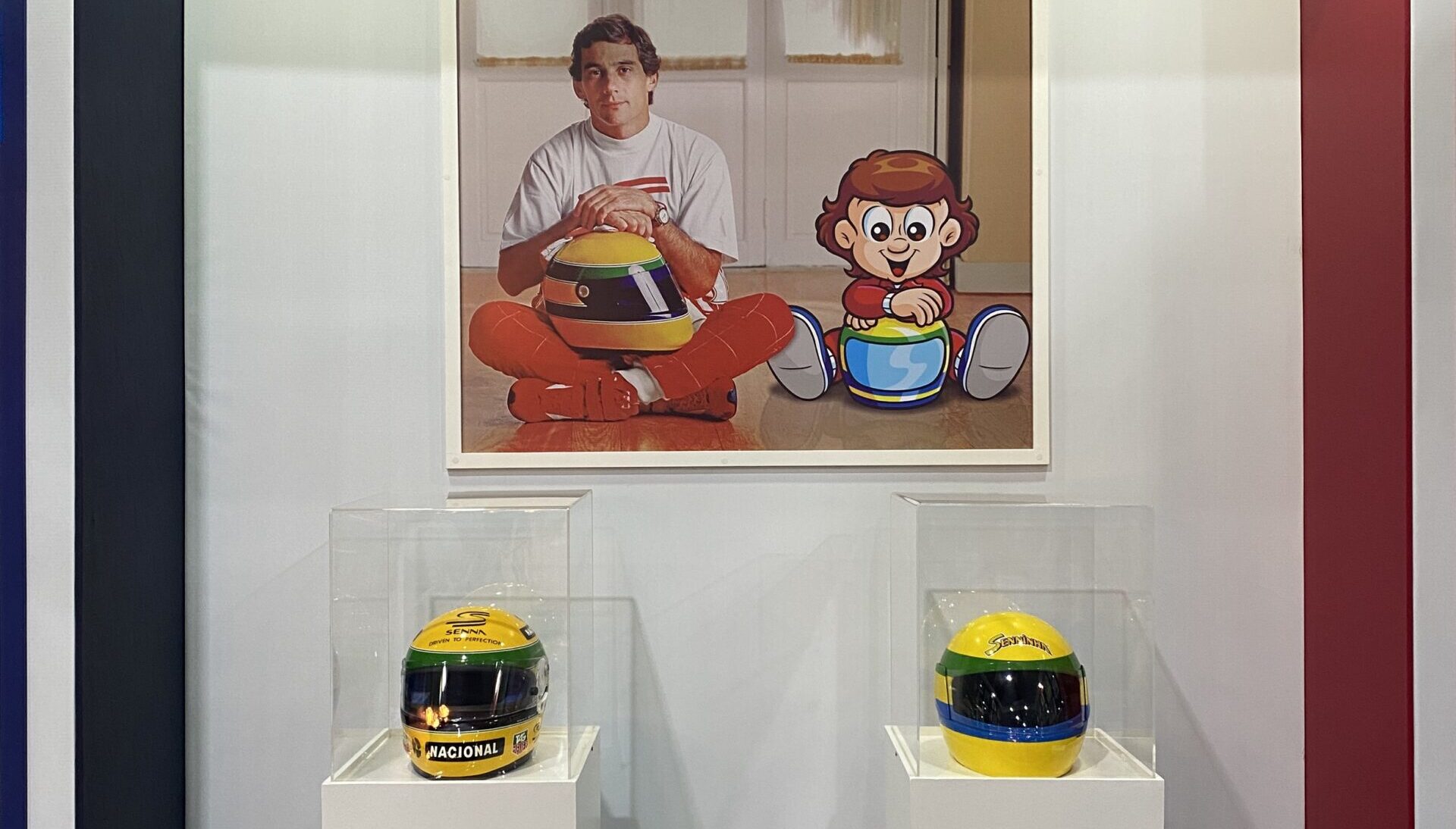 Marcas Senna e Senninha participam da Licencing Con 2023.