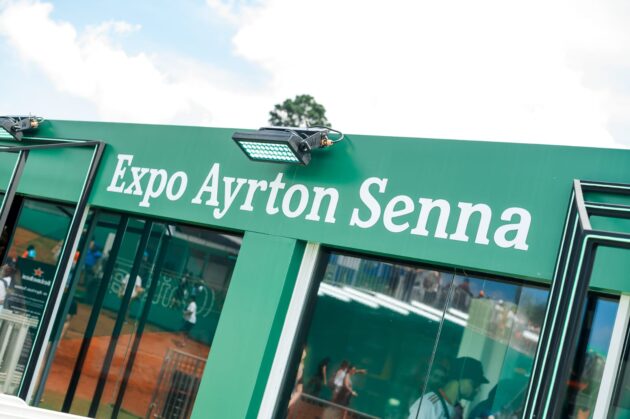 Expo Ayrton Senna esteve aberta ao público do Heineken Village durante o GP de São Paulo