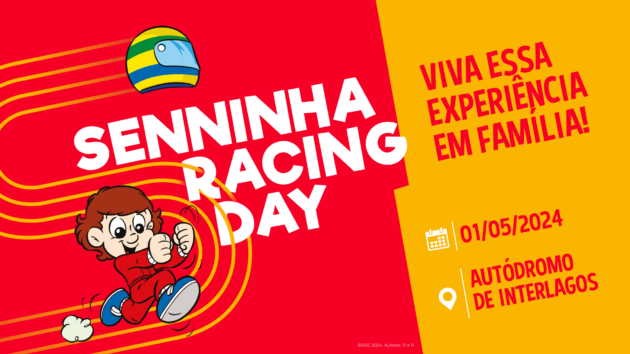 Senninha Racing Day acontece no dia 1 de maio