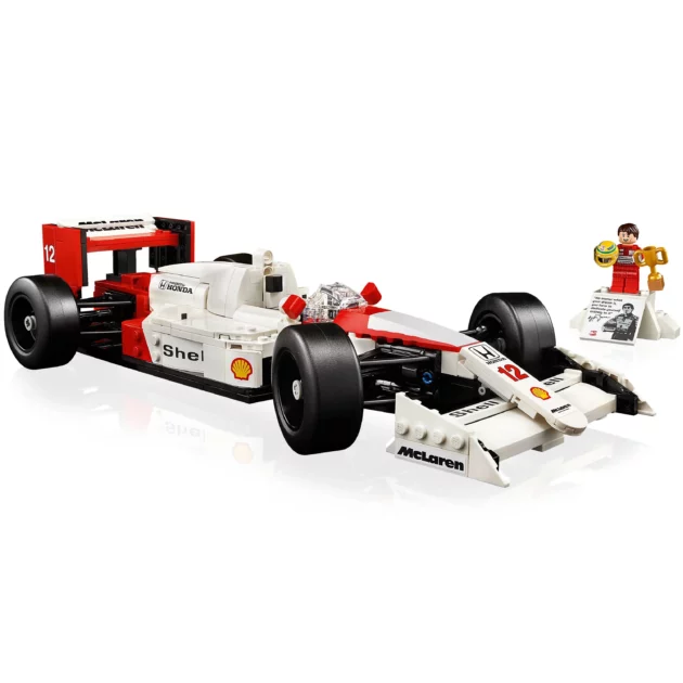 McLaren pilotada por Senna ganha versão em LEGO, para montar e colecionar.