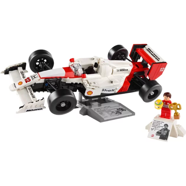 McLaren pilotada por Senna ganha versão em LEGO, para montar e colecionar.