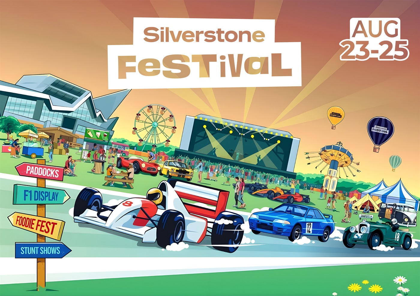 Silverstone Festival será realizado em agosto na Inglaterra e promoverá homenagem a Ayrton Senna